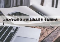 上海冰鉴公司区块链[上海冰鉴科技公司待遇]